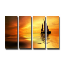 Modern Art Boat Canvas Prints Decoração para casa